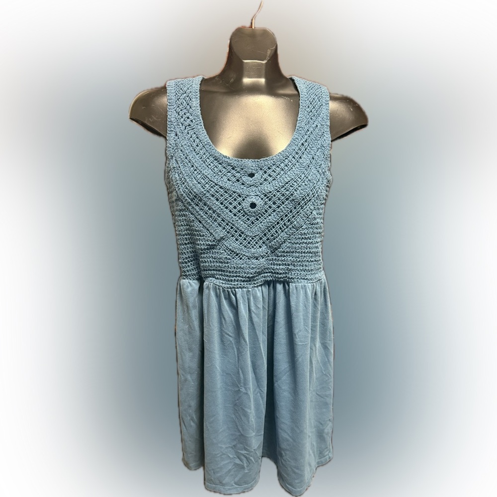 Mossimo Supply Co. Blue Sleeveless Dress